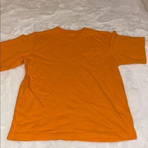 Orange kids medium shirt